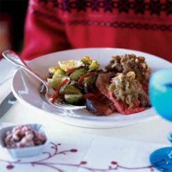Cardamom Pork Roast with Apples and Figs