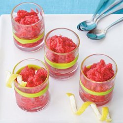 Raspberry-Lemon Ice
