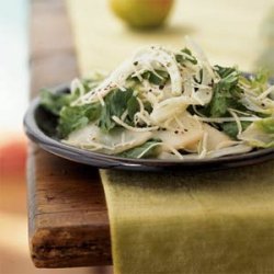 Escarole and Fennel Salad with Pears and Gruyère