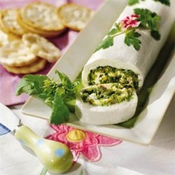 Basil-Cheese Roulade