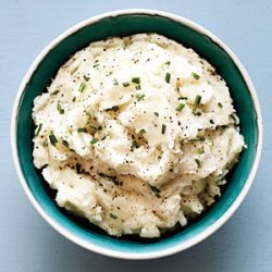 Quick Chive Mashed Potatoes