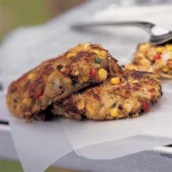 Curried Corn-Crab Cakes