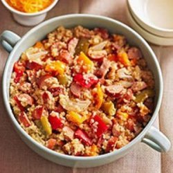 Quinoa with Sausage and Peppers