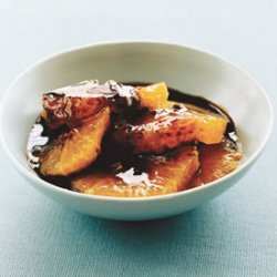 Oranges with Balsamic-and-Anise Caramel