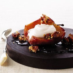 Baked Apples with Candied Walnuts