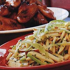 Apple and Celery Salad with Peanuts