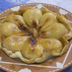 Caramelized Upside-Down Pear Tart