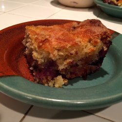 Blueberry and Nectarine Buckle