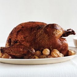 Maple-Glazed Turkey with Gravy