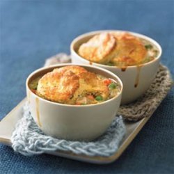 Biscuit-topped Chicken Potpies
