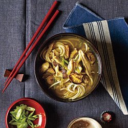 Chicken-Udon Soup