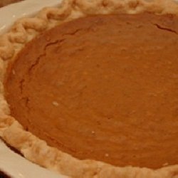 Perfected Pumpkin Pie