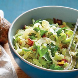Celery Fennel Salad with Preserved Lemon and Dates