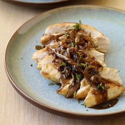 Chicken with Balsamic Vinegar, Sweet Onions and Thyme