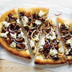 Sausage, Fennel, and Ricotta Pizza