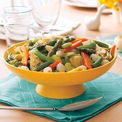 Spring Vegetables with Lemon and Tarragon