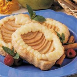 Almond Pear Tartlets