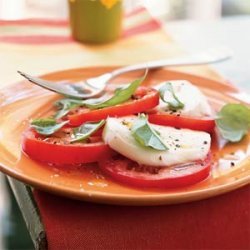 Tomato, Fresh Mozzarella, and Basil Salad