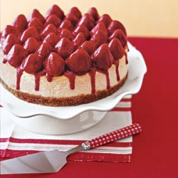 Strawberry-Glazed Cheesecake