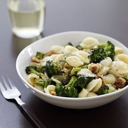 Orecchiette with Roasted Broccoli and Walnuts