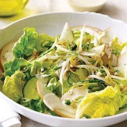 Asian Chicken Salad with Wasabi Dressing