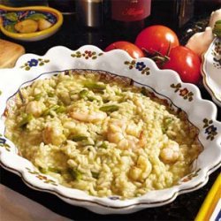 Risotto with Shrimp and Asparagus