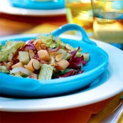 Escarole Salad with Melons and Crispy Prosciutto