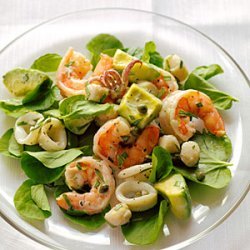Seafood Salad with Creamy Tarragon Dressing