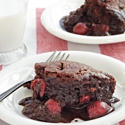 Chocolate-Cherry Pudding Cake