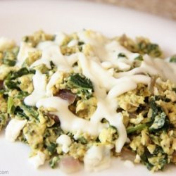 Spinach/Feta Eggs