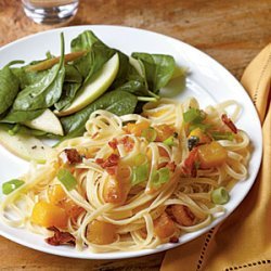 Bacon and Butternut Pasta