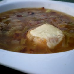 Double-Rich Onion Soup