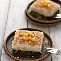 Corn and Coconut Pudding
