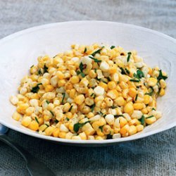Grilled Corn with Herbs