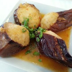 Fried Stuffed Chinese Eggplant