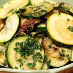 Parsleyed Zucchini