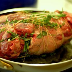 Herbed Roast Leg of Lamb