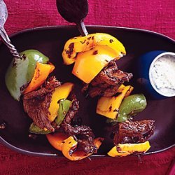 Chili-Beef Skewers