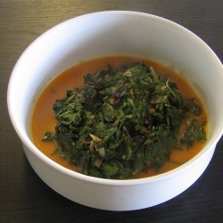 Swiss Chard with Indian Lime Pickle