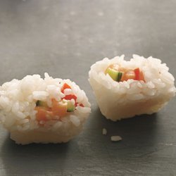 Ice-Tray Sushi Blocks