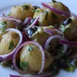 Traditional Greek Potato Salad (Patatosalata)
