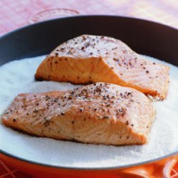 Salt-Cooked Salmon