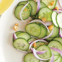 Cucumber-Peanut Salad