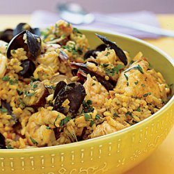 Chicken-and-Seafood Paella