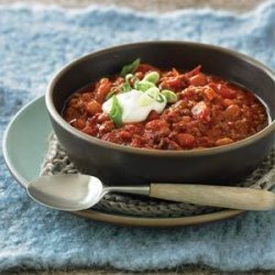Beef, Bacon and Beer Chili