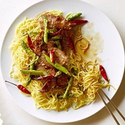 Sichuan Steak and Asparagus