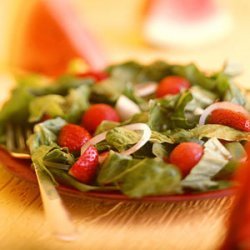 Spinach-and-Watermelon Salad
