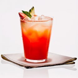 Strawberry-Basil Pineapple-Ade