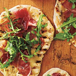 Grilled Pizza with Prosciutto, Arugula, and Lemon
