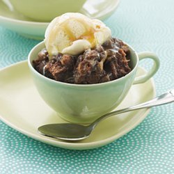 Chocolate and Caramel Bread Pudding